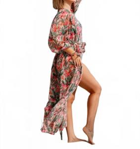 Накидка с длинными рукавами в стиле «Добро пожаловать в Майами» Lia Sahara, Welcome To Miami