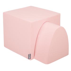 KiddyMoon Пенопластовая площадка ППЗ-212 розовый горка/тоннель Игрушечная площадка