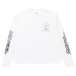 Футболка с длинным рукавом Basketcase Gallery Bogey, белый