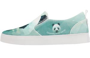 Кроссовки для скейтборда унисекс низкие серо-зеленый Norvincy