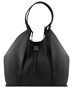 Женская большая кожаная сумка Tobo Sylvia Sam Edelman, Black