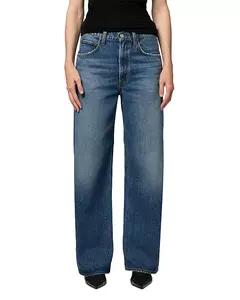 Широкие джинсы с высокой посадкой в ассортименте Agolde, синий