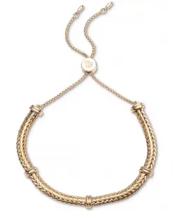 Браслет-Слайдер с золотистой цепочкой-елочкой Lauren Ralph Lauren, gold
