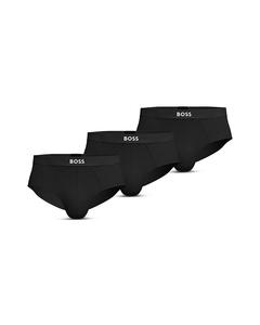 Трусы-брифы Boss One Hip, упаковка из 3 шт, черный