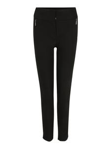 Обычные плиссированные брюки COMMA, Black