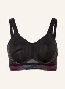 Спортивный бюстгальтер triaction cardio flow Triumph, цвет SCHWARZ/PINK
