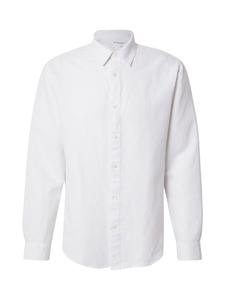 Рубашка на пуговицах классического кроя SELECTED SLHLEROY, белый