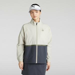 Женская куртка для гольфа с воротником-стойкой FOG Panel Collar, свободного кроя и застежкой-молнией по всей длине.