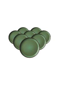 Зелёные десертные тарелки Visby ø 20,5 см набор 8 шт Visby Ritzenhoff & Breker
