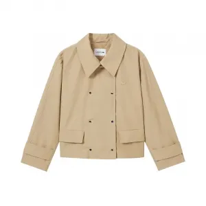 LACOSTE Куртка женская черная, 02S/Milk Coffee