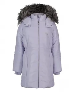 Детская куртка Aerial Puffer для девочек 7-16 лет Calvin Klein, фиолетовый