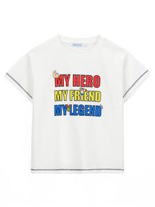 Футболка обычного кроя DFP2077CM Original Marines, белый