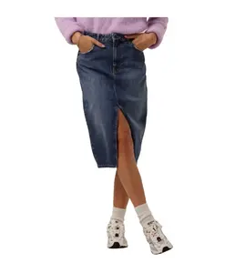 Джинсовая юбка миди в стиле Харлоу Object, синий