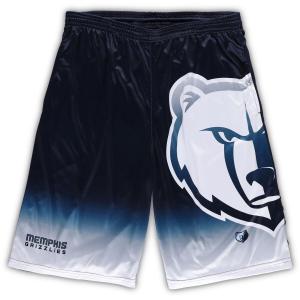 Мужские фирменные темно-синие шорты с рисунком Memphis Grizzlies Big & Tall Fanatics