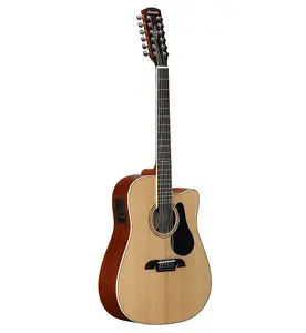 Alvarez AD60-12CE - Акустико-электрическая гитара 12 струн серии Artist 60 Dreadnought