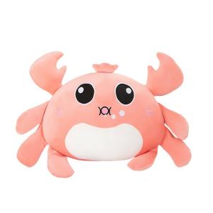Плюшевая кукла Tushu Bubbles Crab CHONGRONGLIANYU, розовый