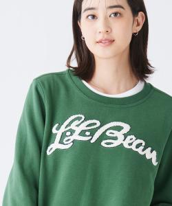 Толстовка L.L. Bean 1912 с круглым вырезом и логотипом, стандартный американский крой.