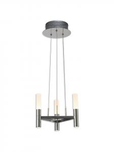 Светодиодный подвесной светильник "Замок" в хромированном исполнении - EEK F Näve, Chrome - EEK F