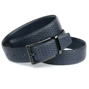 Двусторонний ремень Anthony Crown Anthoni Crown, синий