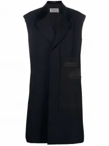 Пальто без рукавов MAISON MARGIELA, синий