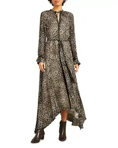 Платье из лимитированной коллекции октября Hobbs London, коричневый