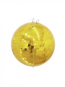 Satisfire Зеркальный шар 30 см, диско-шар, размер D: 30 см, золотистый