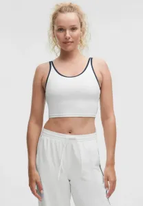 Теннисная майка с вырезом-лодочкой, бюстгальтер для спортсменов со средней степенью поддержки, чашка b. Lululemon, White Club Blue