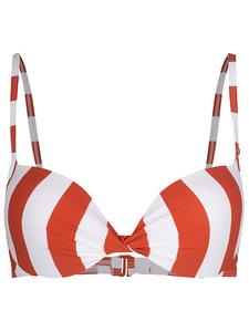 Верх бикини SHORT STORIES, цвет weiß/rot
