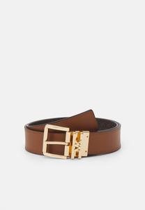 Ремень Logo Reversible Belt Michael Kors, коричневый/шоколадный/золотой