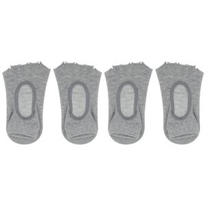 2 пары носков для йоги, носки с пятью пальцами, балетные носки для пилатеса Barre для женщин, светло-розовые Unique Bargains, серый