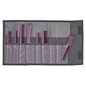 Jaguar, набор парикмахерских расчесок Jaguar, 9 штук, фиолетовый