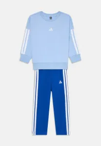 Детский спортивный костюм с тремя полосками, размер 240. Adidas Performance, Glow Blue/White