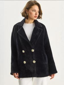 Bianco Lucci Куртка для межсезонья в черном цвете