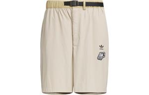 Adidas X Yu Nagaba SS23 Cobranded Series Casual Shorts Men Khaki Adidas Originals, хаки