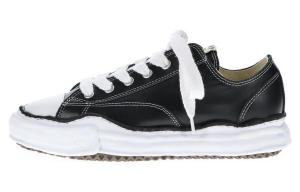 Maison Peterson OG Sole Leather Low Black Mihara Yasuhiro