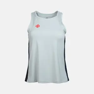 Женская футболка для паддла CANTAL TOP Izas, светло-голубой/темно-синий