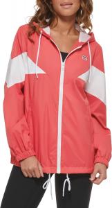 Женская ветровка Levi's из нейлона с цветными блоками, розовый