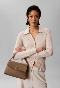 Сумка через плечо с эмблемой Calvin Klein, Desert Taupe
