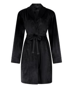 Короткий халат Hunkemöller, черный