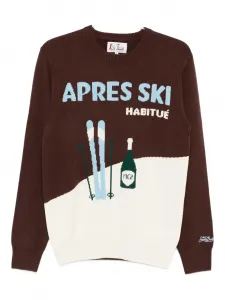 Свитер Heron Mc2 Saint Barth, коричневый