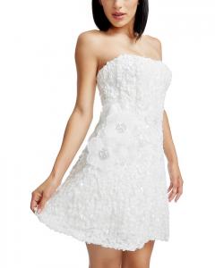 Платье Саша Dress the Population, белый