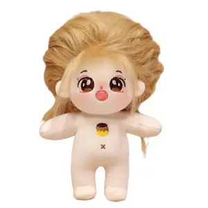 Мягкая хлопковая кукла с реверсивными нарядами и скелет куклы плюшевая кукла высотой 20см LALABABY, Doll House