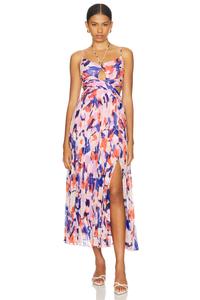 Платье аквата Astr The Label, синий