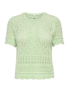 ONLY Свитер 'ONLELKE' в светло-зеленом цвете