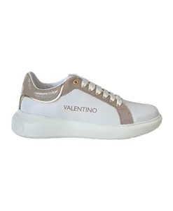 Белые низкие кроссовки Valentino, белый