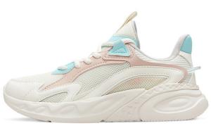 361° Кроссовки женские с низким верхом, белые, розовые