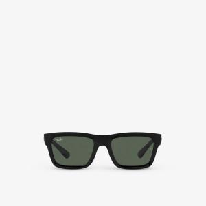 RB4396 Солнцезащитные очки Warren из ацетата на биооснове Ray-Ban, черный