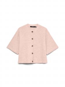 VERO MODA Кардиган 'VMLefile' в пастельно-красном цвете