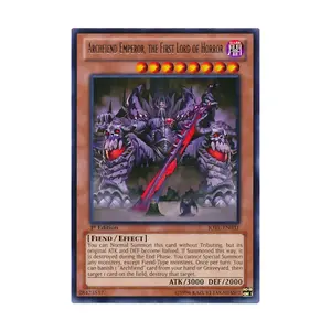 CCG Архидемон-Император — Первый Лорд Ужаса (очень редкий), Yu-Gi-Oh - Promo - Deluxe Edition - Singles