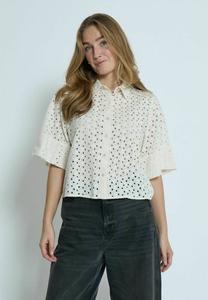 Блузка на пуговицах PEPPERCORN, белый